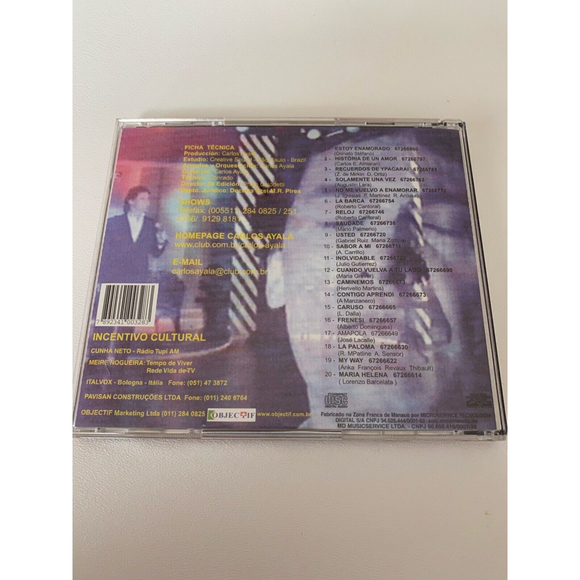 Carlos Ayala Estoy Enamorado Boleros CD Play Tested - Picture 2 of 4